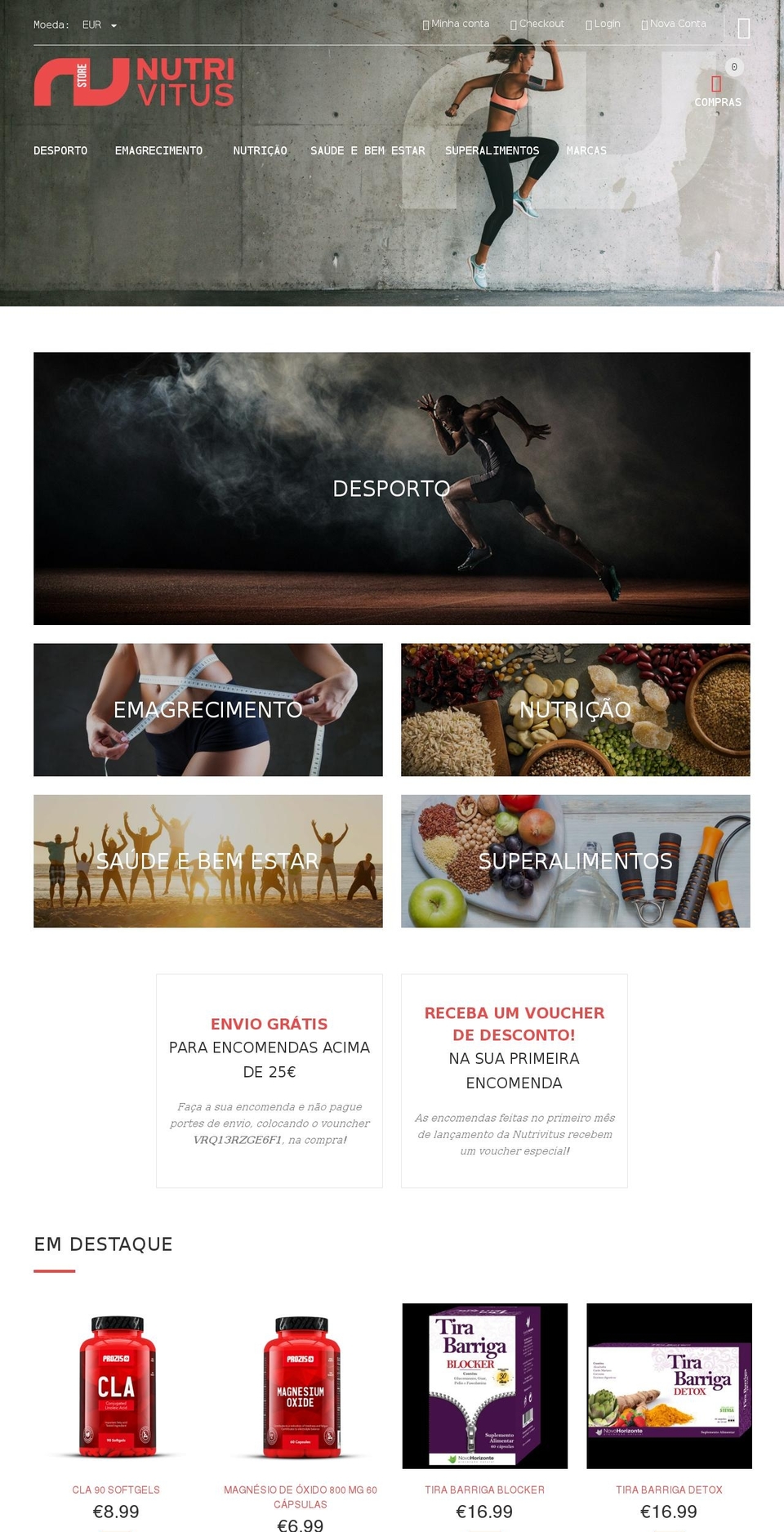 nutrivitus.com — Shopify storefront screenshot