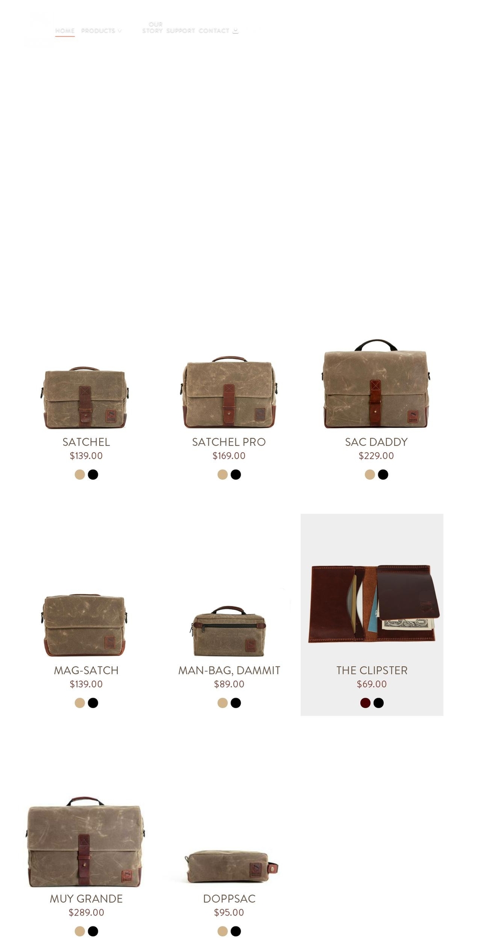 Helium 1.1.1 (Comparison Page) Shopify theme site example nutsacbags.com