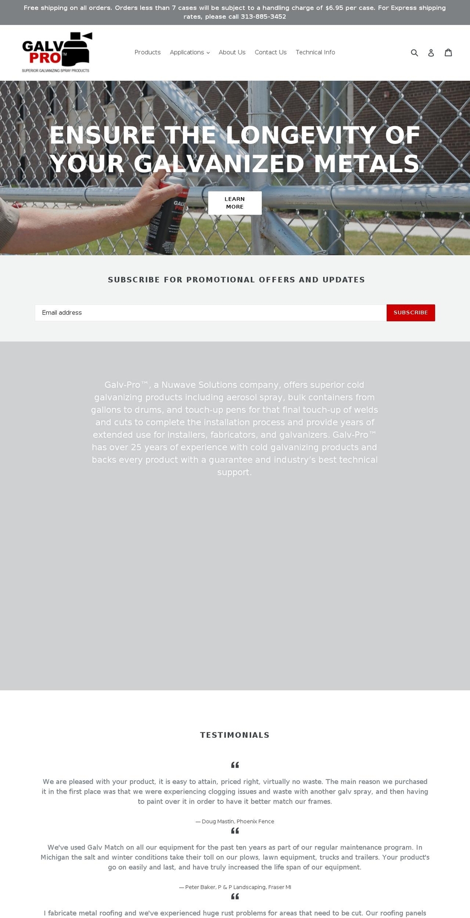 nuwave-solutions.com — Shopify storefront screenshot