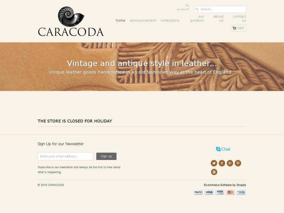 nvcraft.com — Shopify storefront screenshot