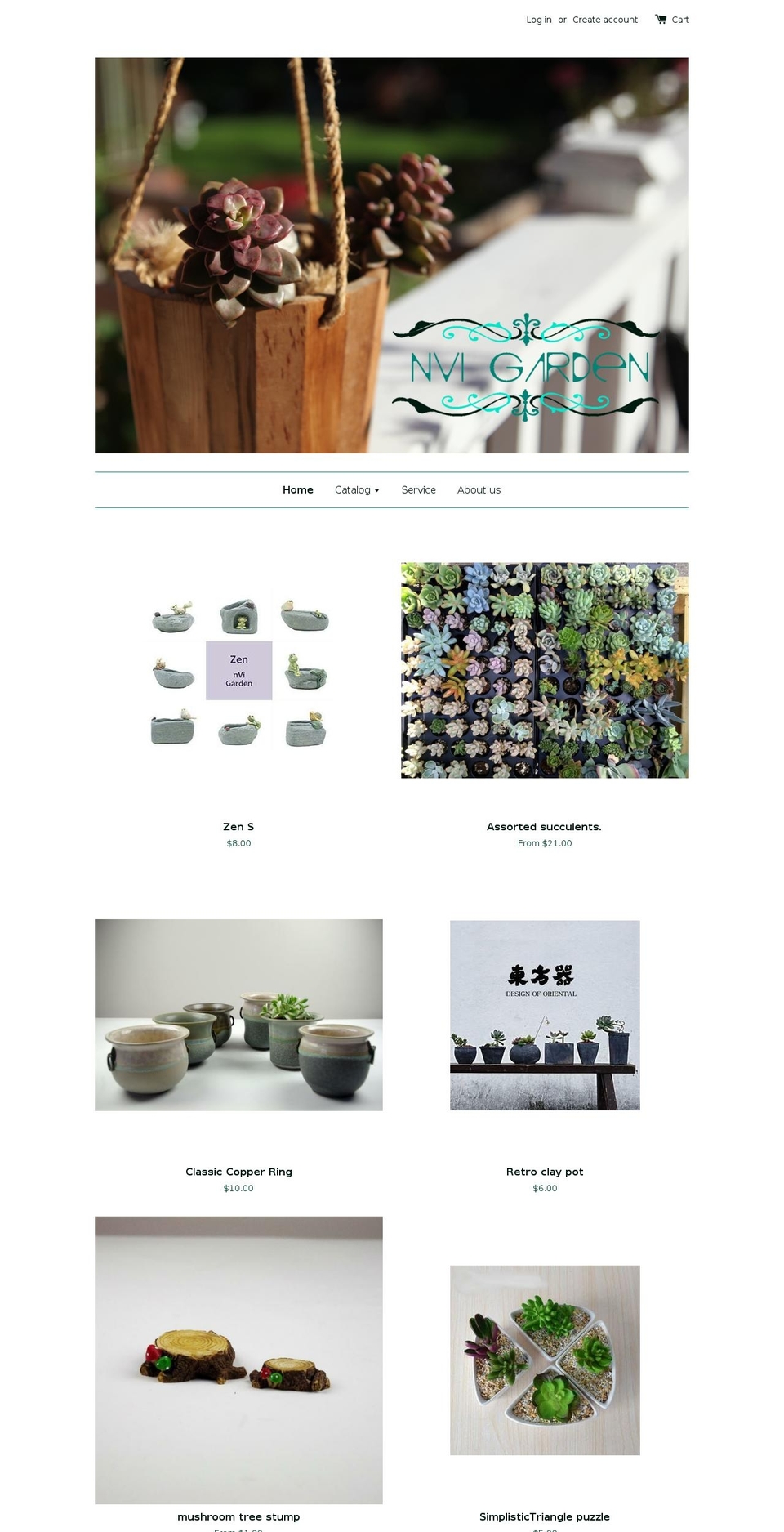 Nursery- Shopify theme site example nvigarden.com