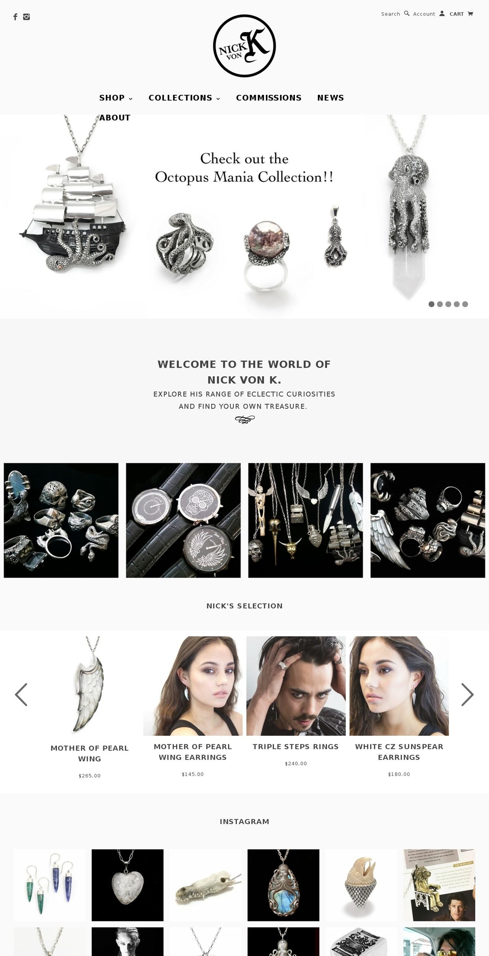 nvk.co.nz shopify website screenshot