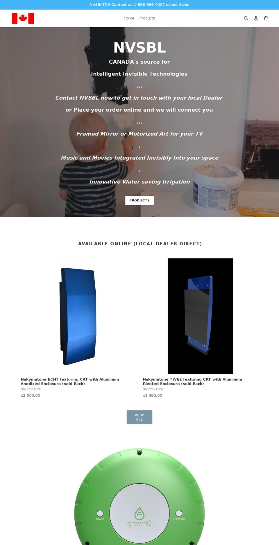 nvsbltch.com — Shopify storefront screenshot