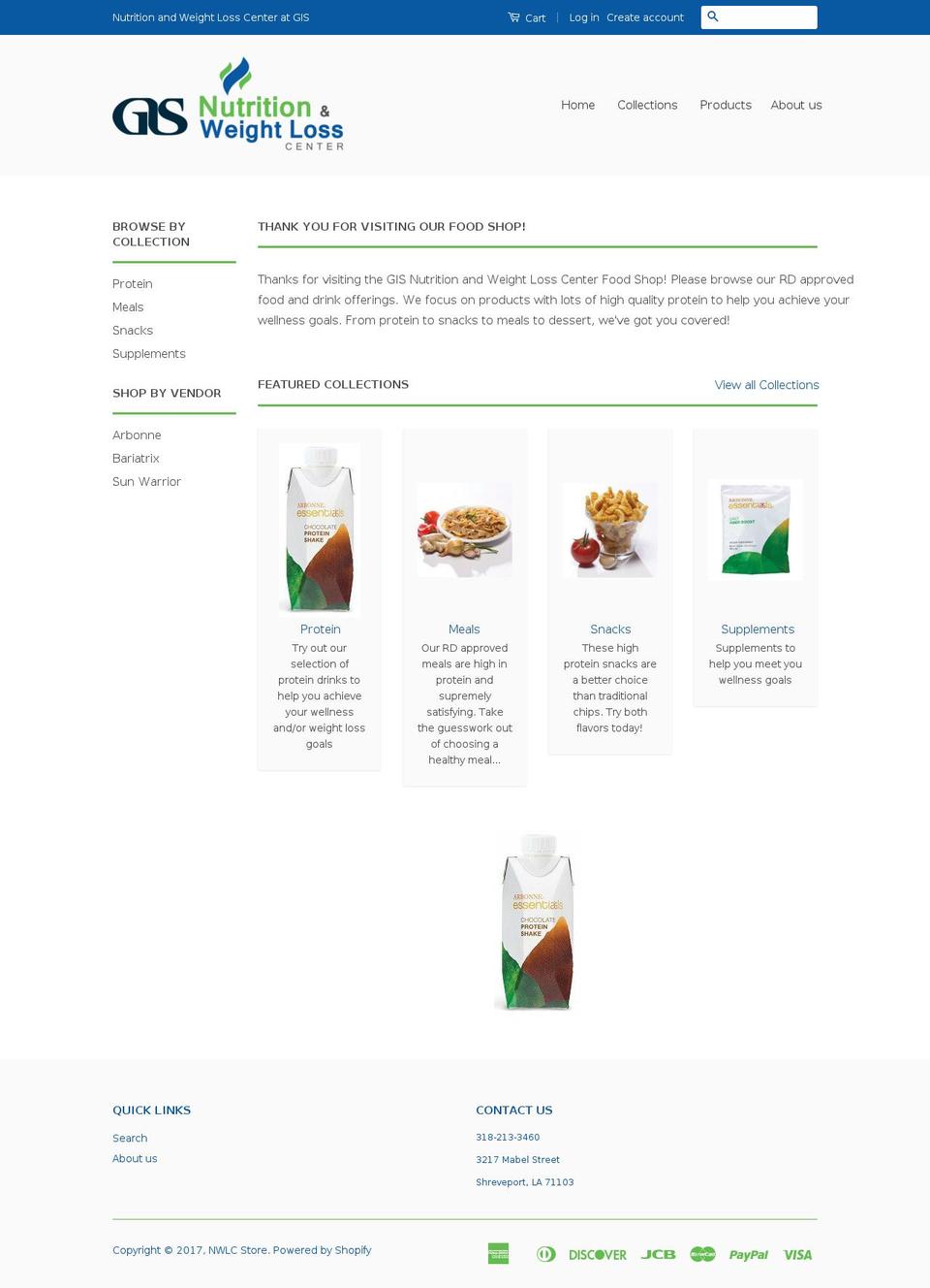 nwlc.us shopify website screenshot