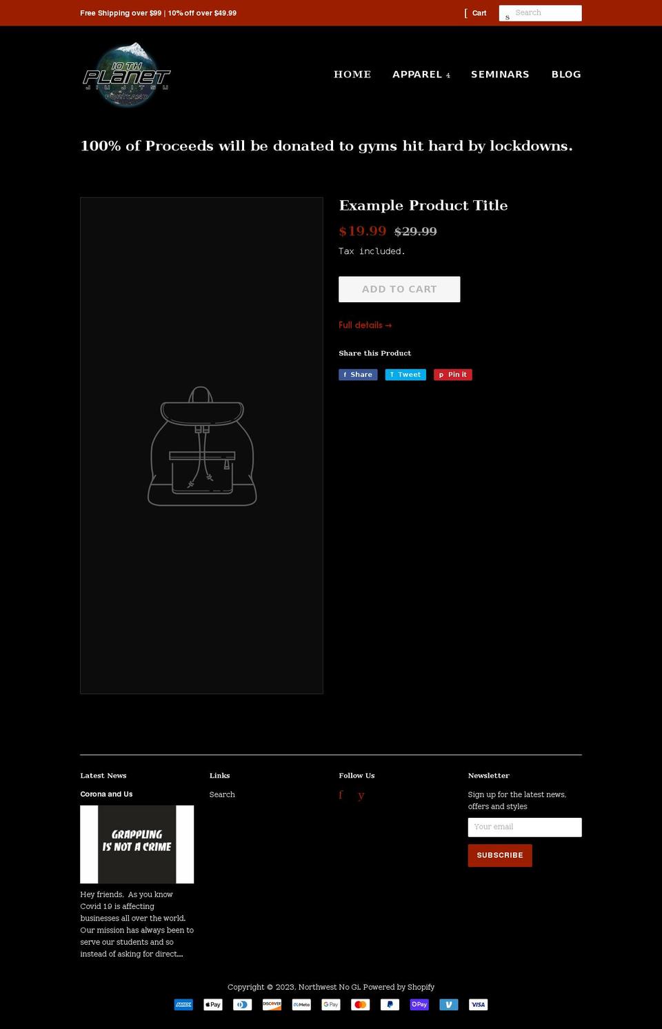 nwnogi.com shopify website screenshot