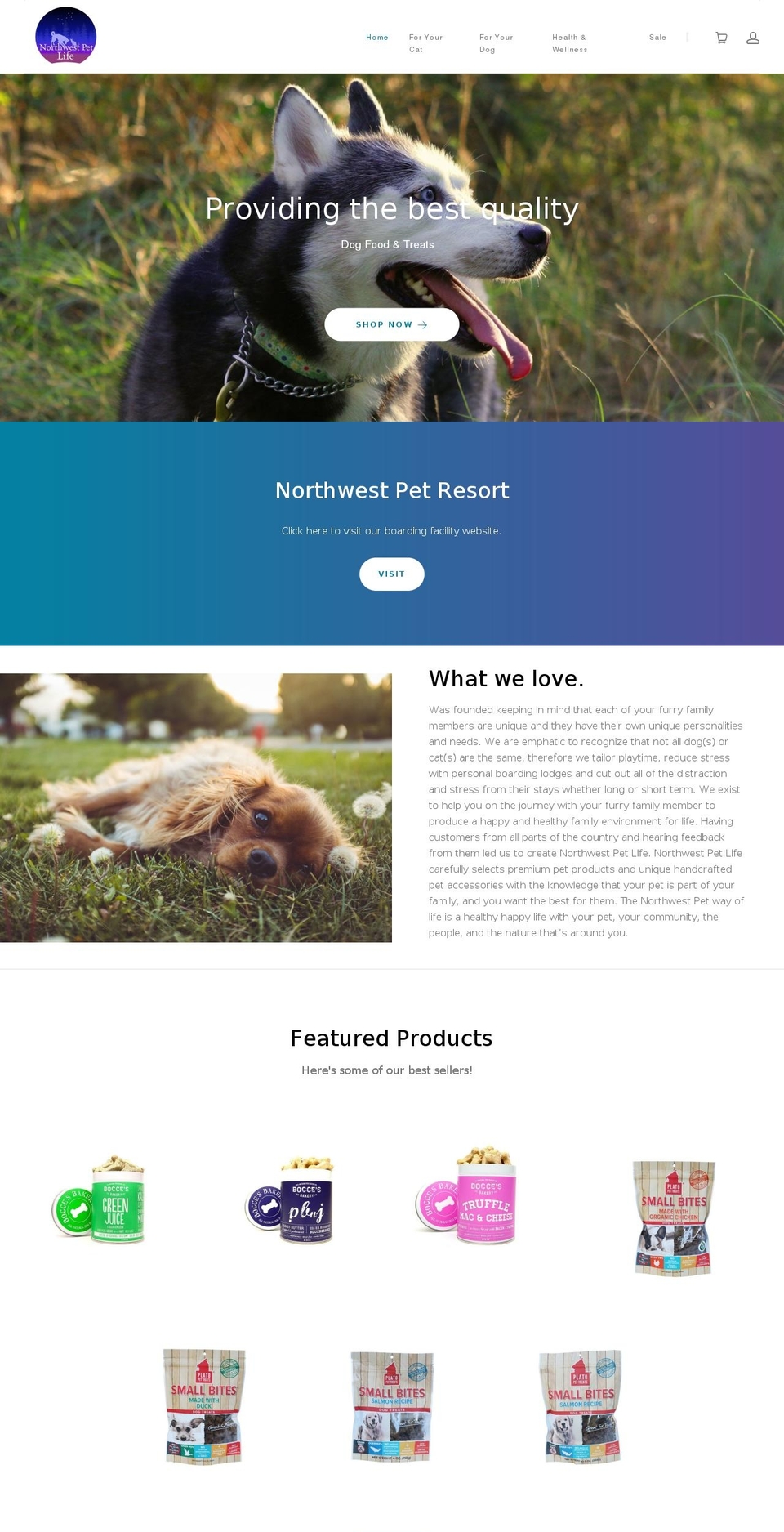 nwpetlife.com — Shopify storefront screenshot