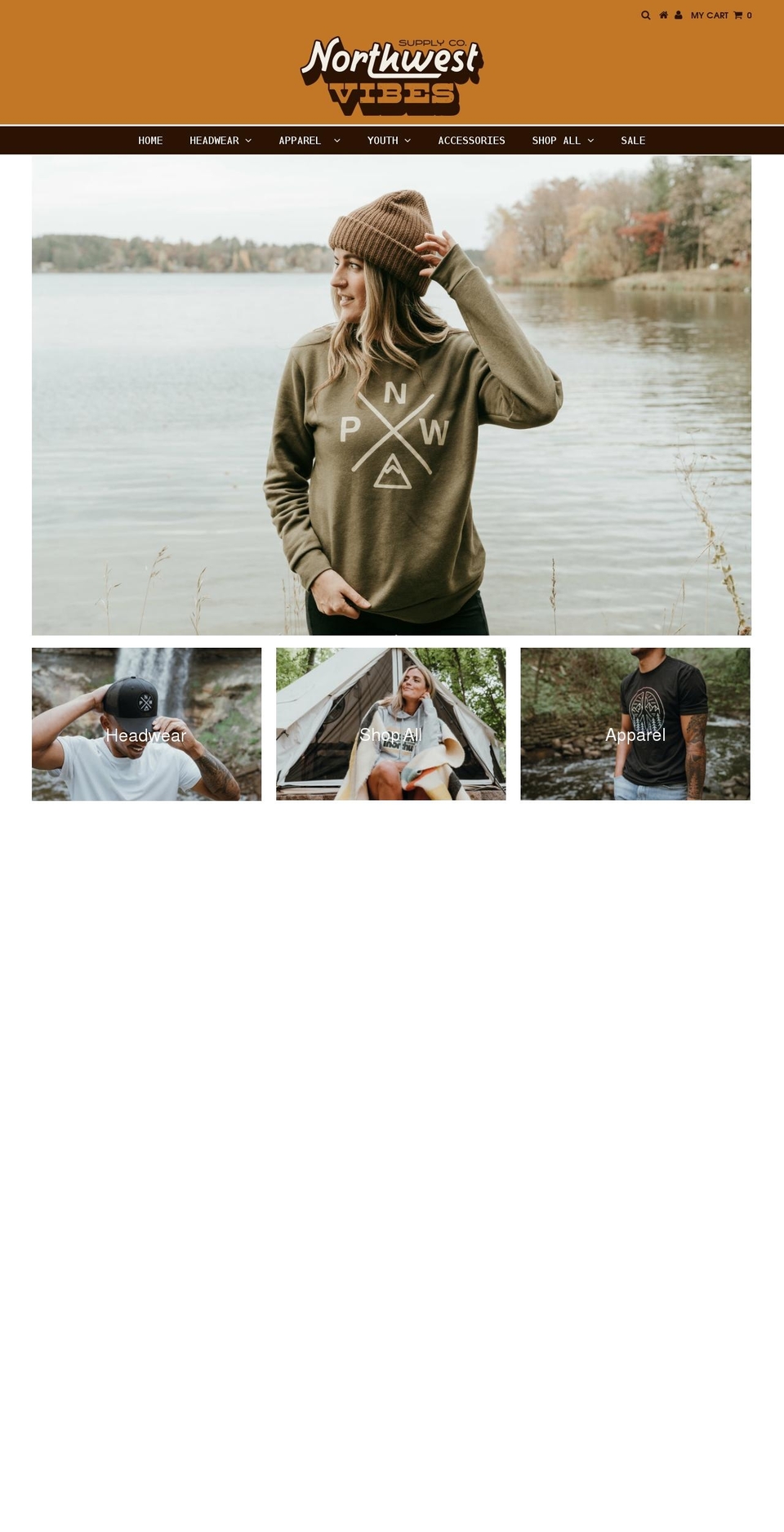 nwvsupplyco.com shopify website screenshot