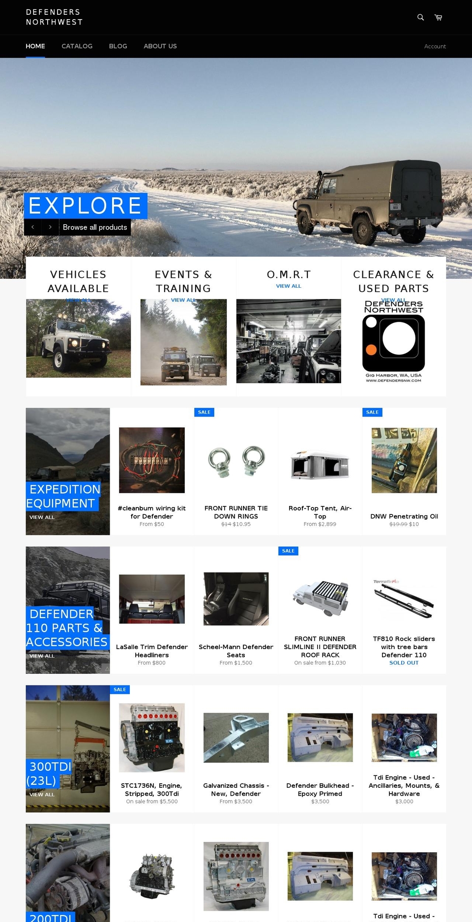 nxnwrally.com shopify website screenshot