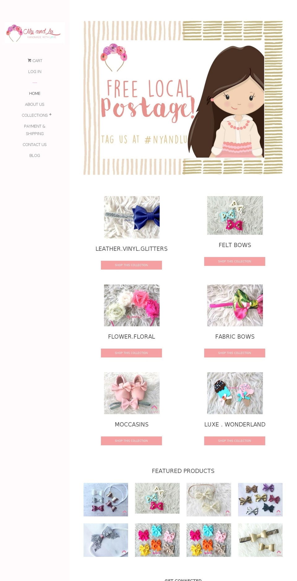 nyandlu.com shopify website screenshot