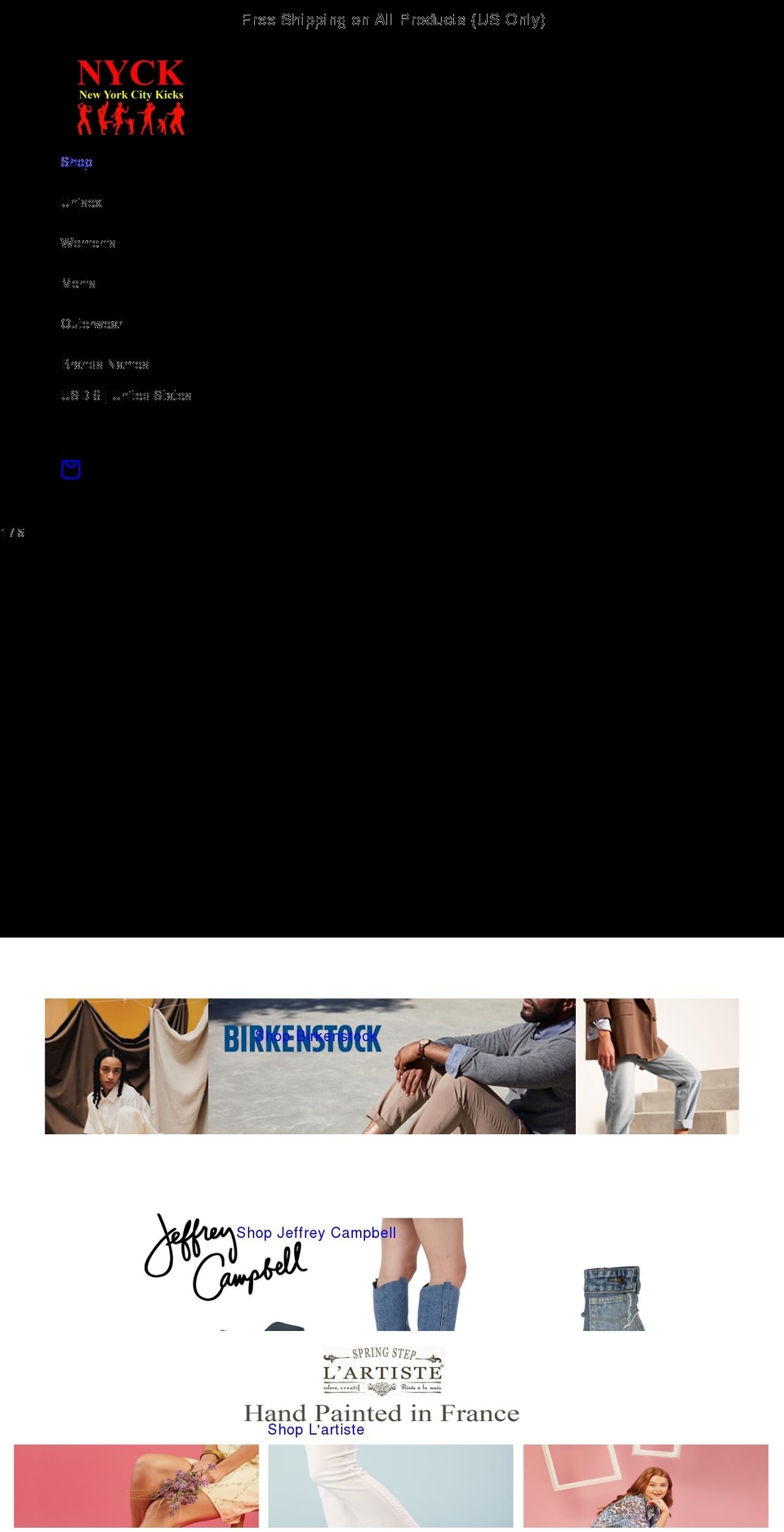 nyck.com shopify website screenshot