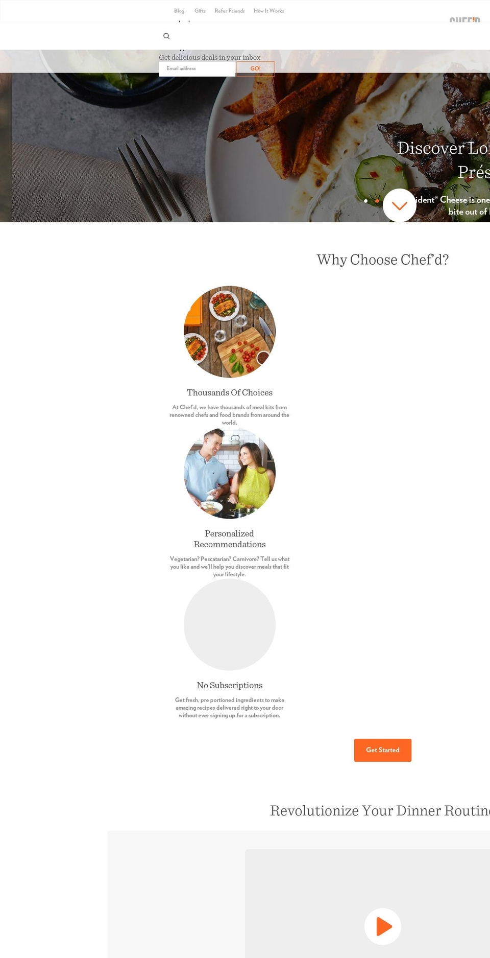 nycmealkits.com — Shopify storefront screenshot