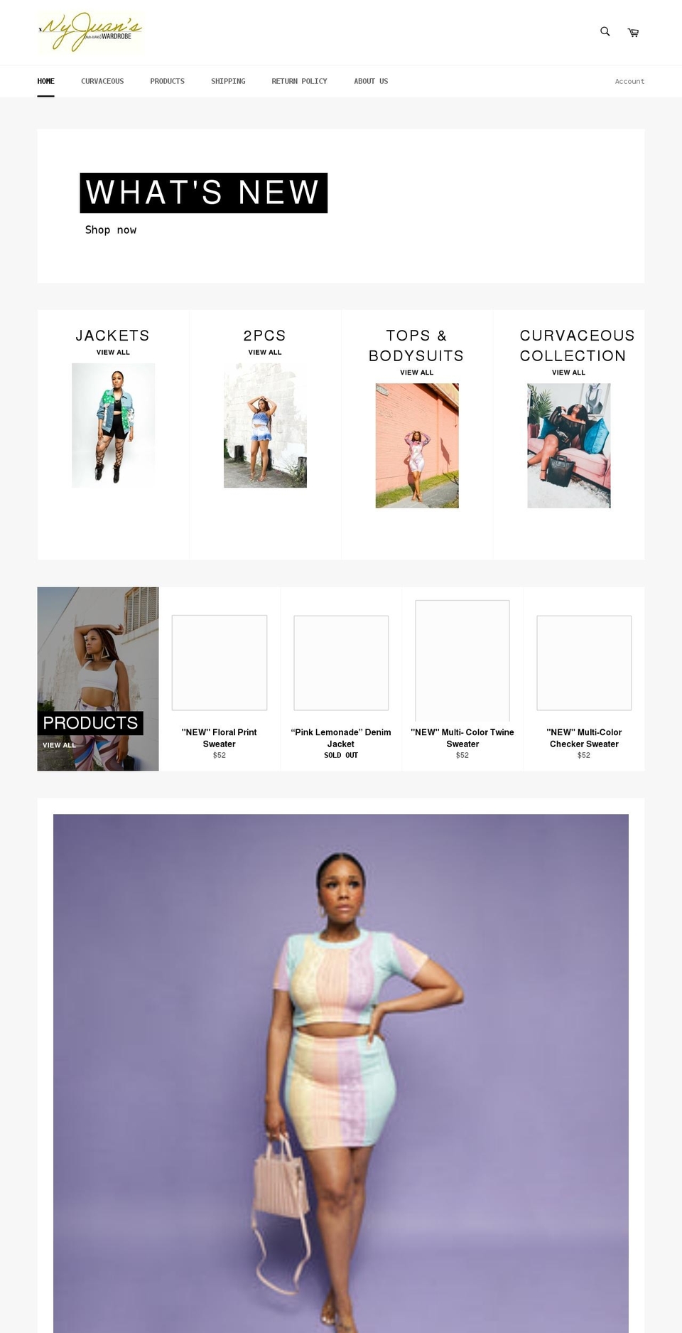 nyjuanswardrobe.com shopify website screenshot