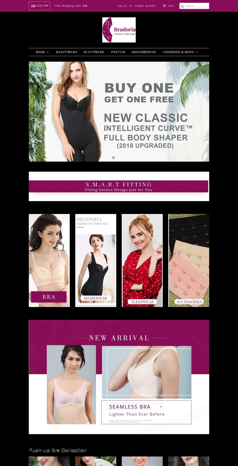 nyneiyi.com — Shopify storefront screenshot