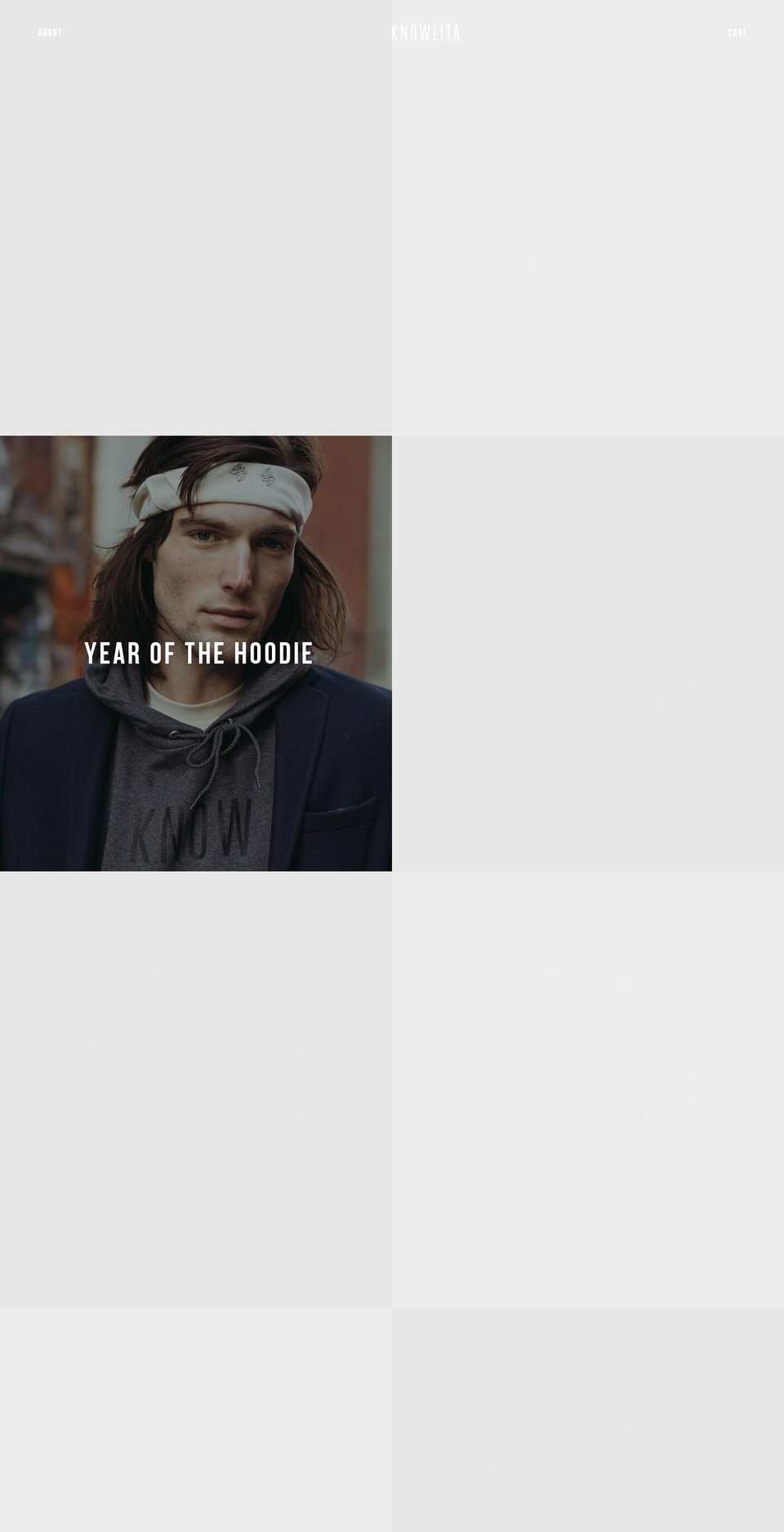 nyornowhere.com shopify website screenshot
