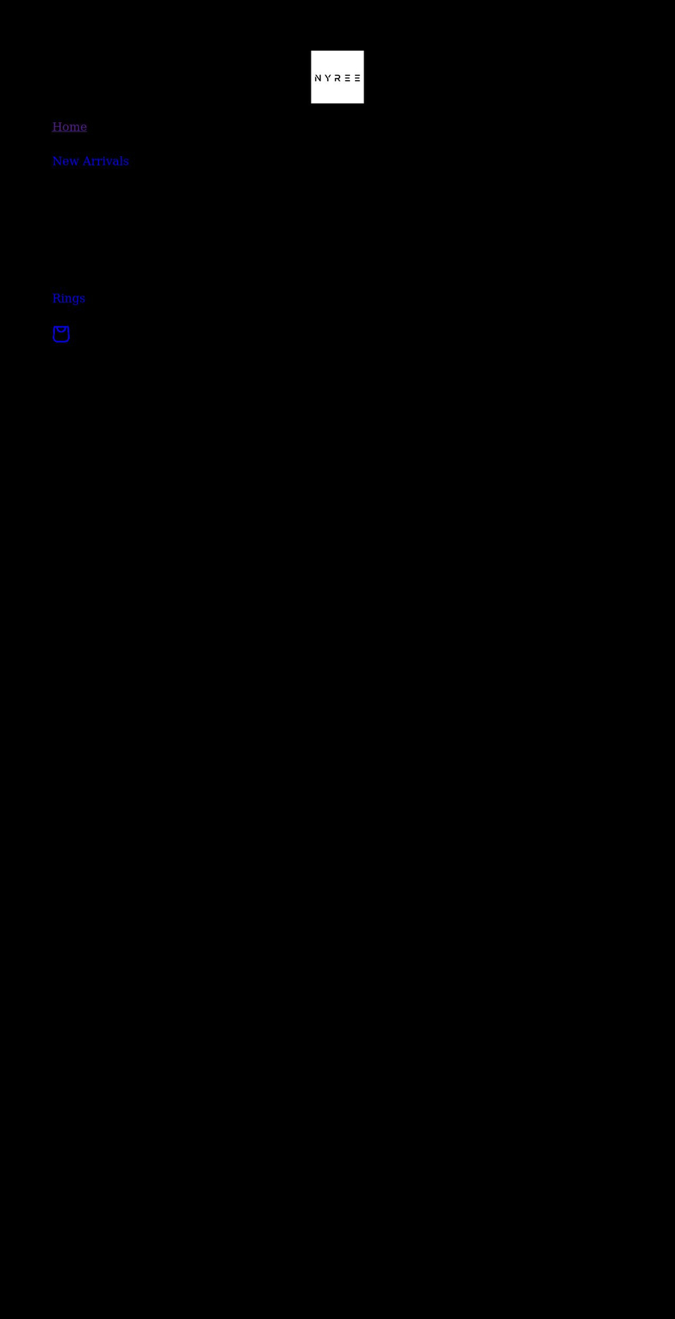 nyree.co shopify website screenshot
