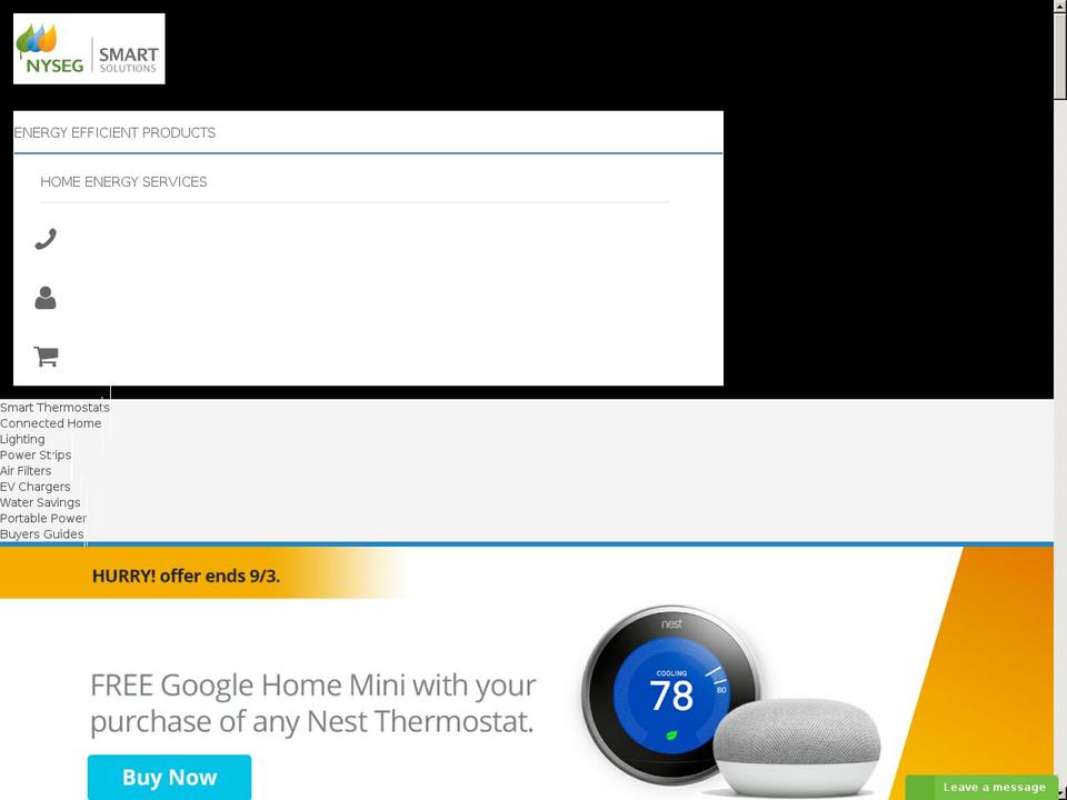 nysegsmartsolutions.com shopify website screenshot