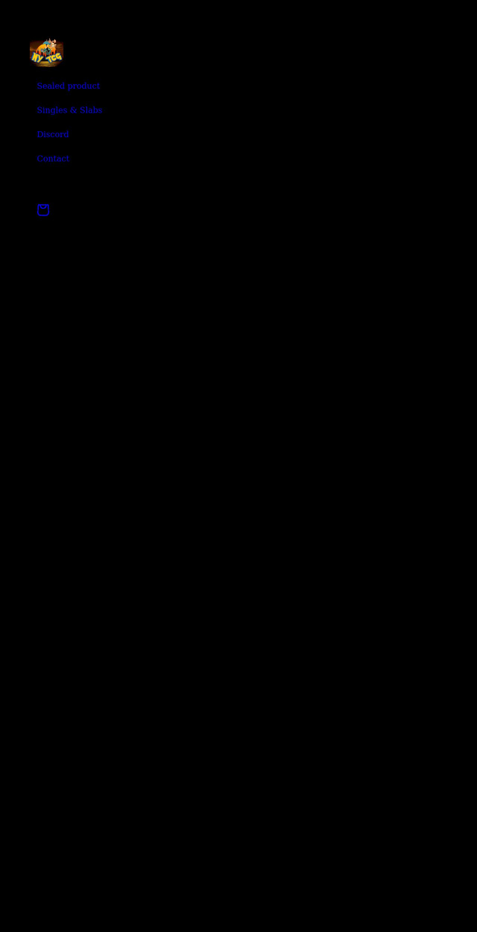 nytcg.com shopify website screenshot