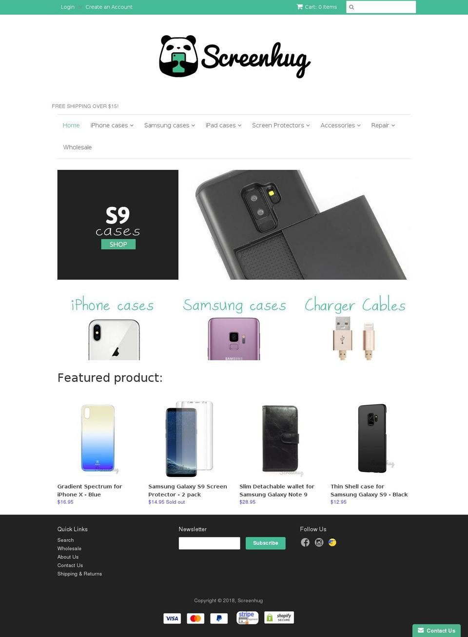 nzcases.co.nz shopify website screenshot