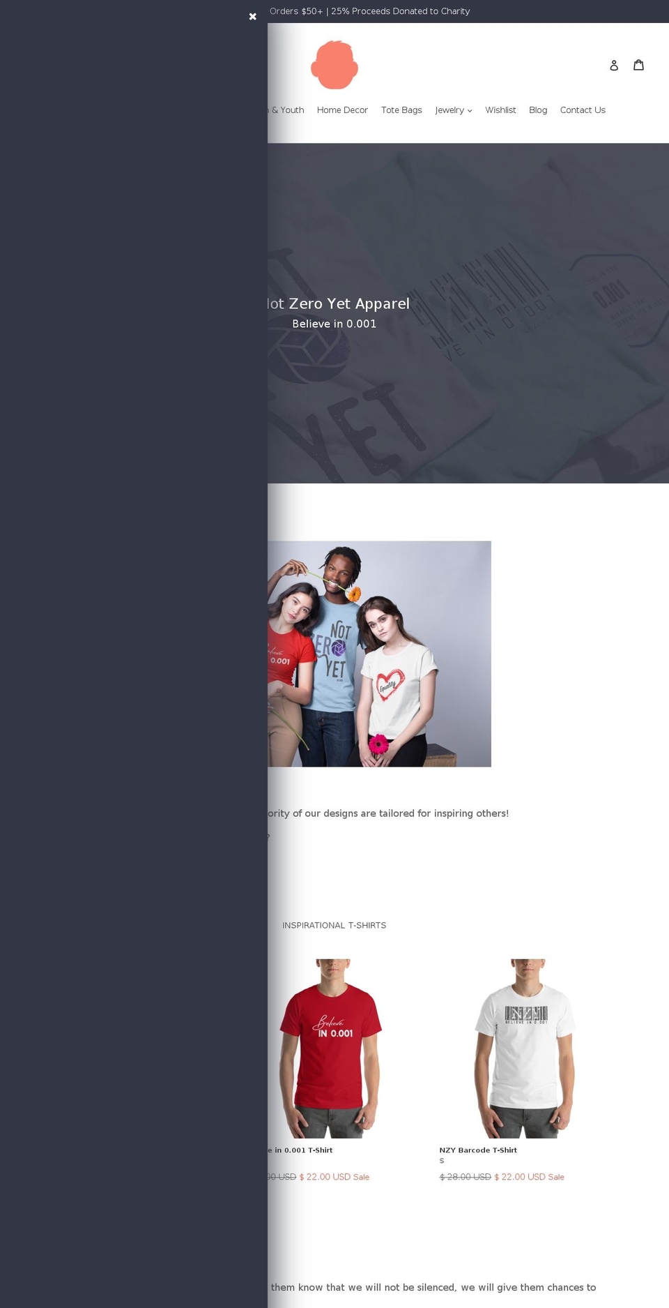 nzystore.com — Shopify storefront screenshot