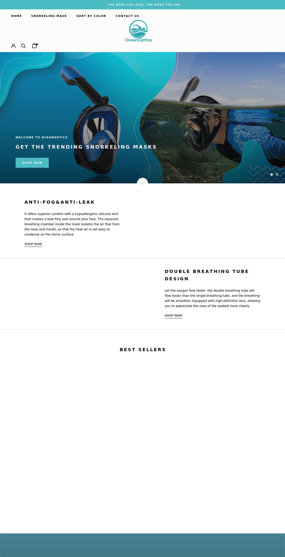 o-optics.com shopify website screenshot