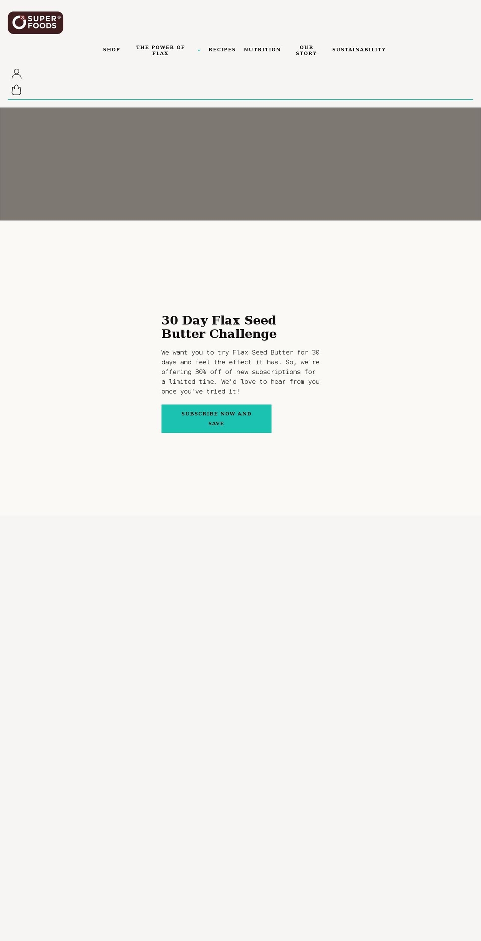 o3superfoods.com shopify website screenshot