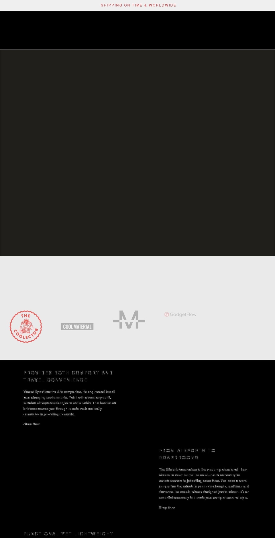 oakandrove.com shopify website screenshot
