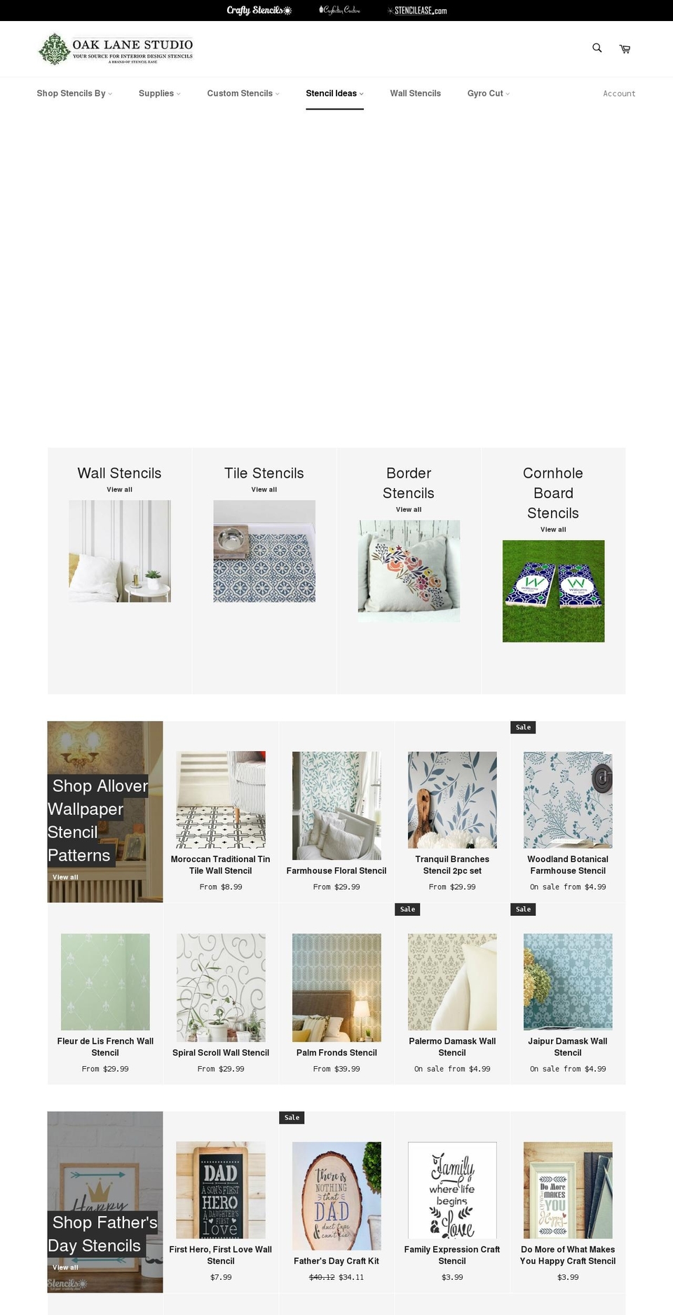 oaklanestudio.com — Shopify storefront screenshot