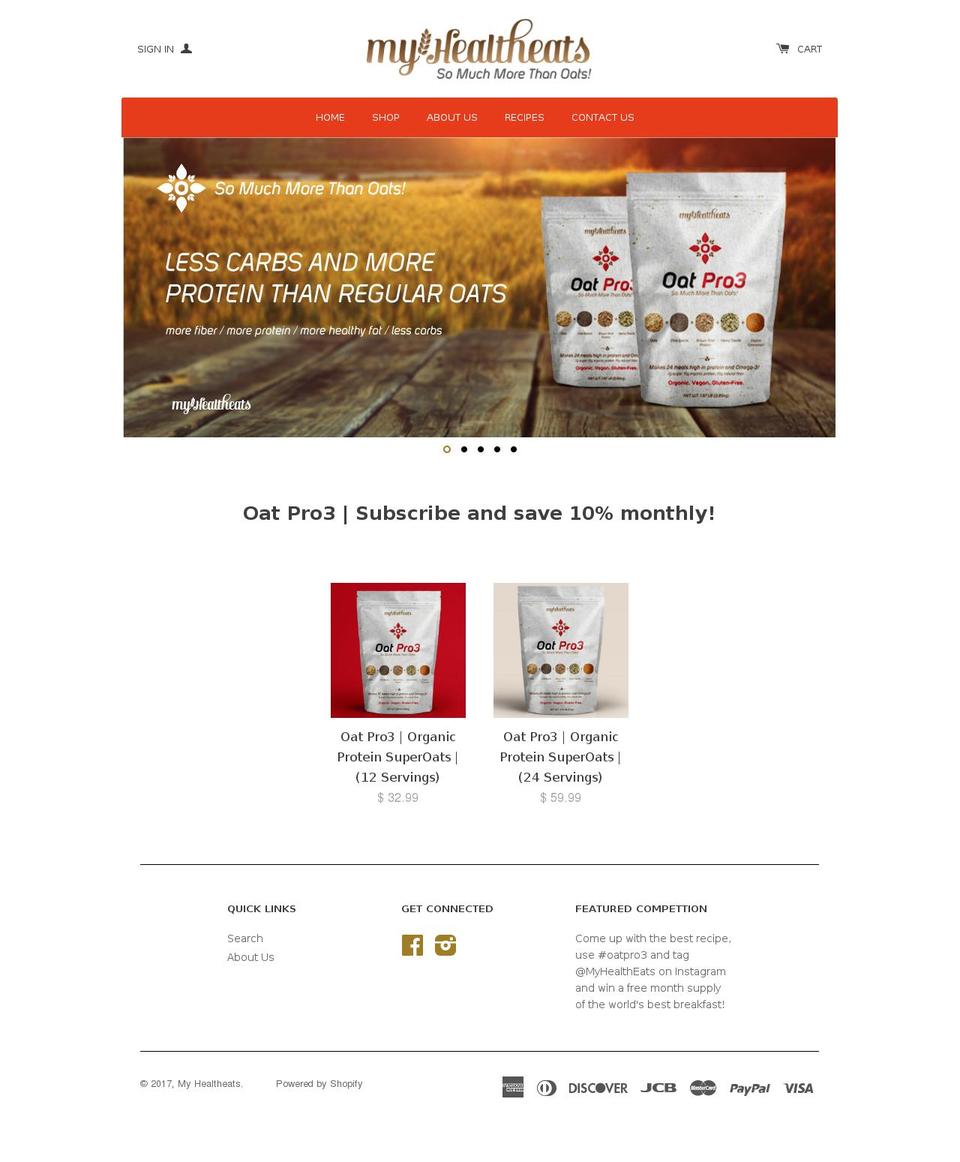 oatpro3.com shopify website screenshot