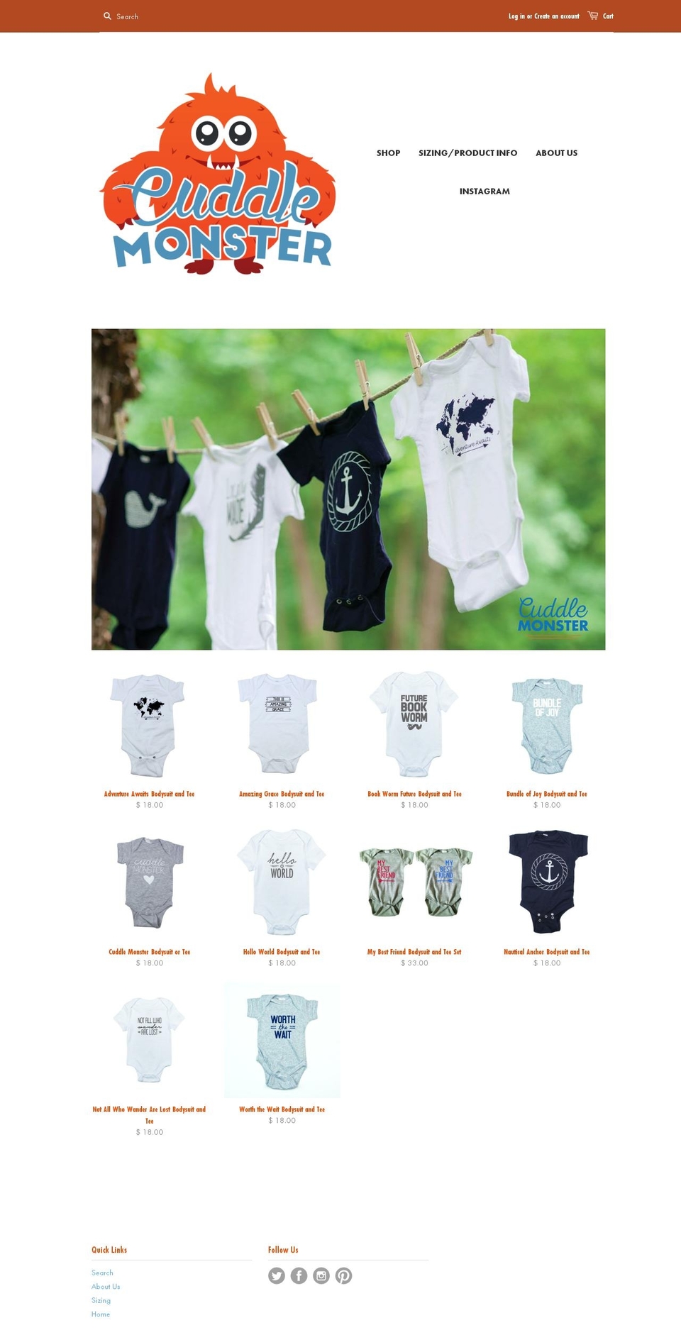 obabybrands.com shopify website screenshot