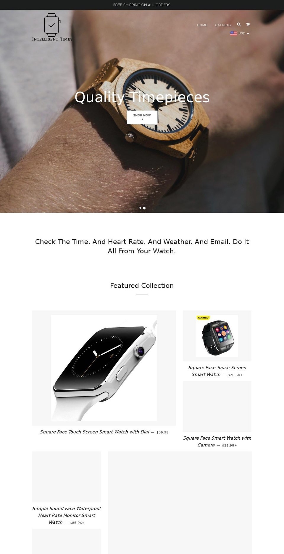 obamawatch.com — Shopify storefront screenshot