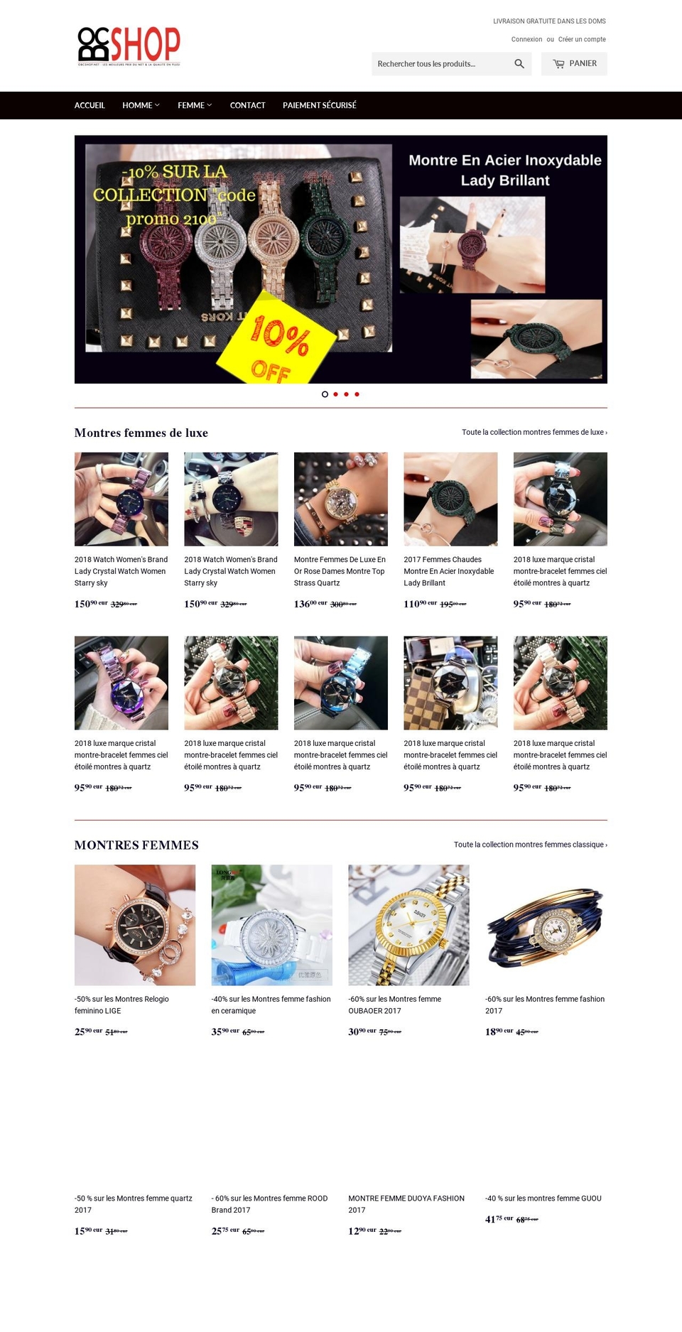 obcnetshop.myshopify.com shopify website screenshot