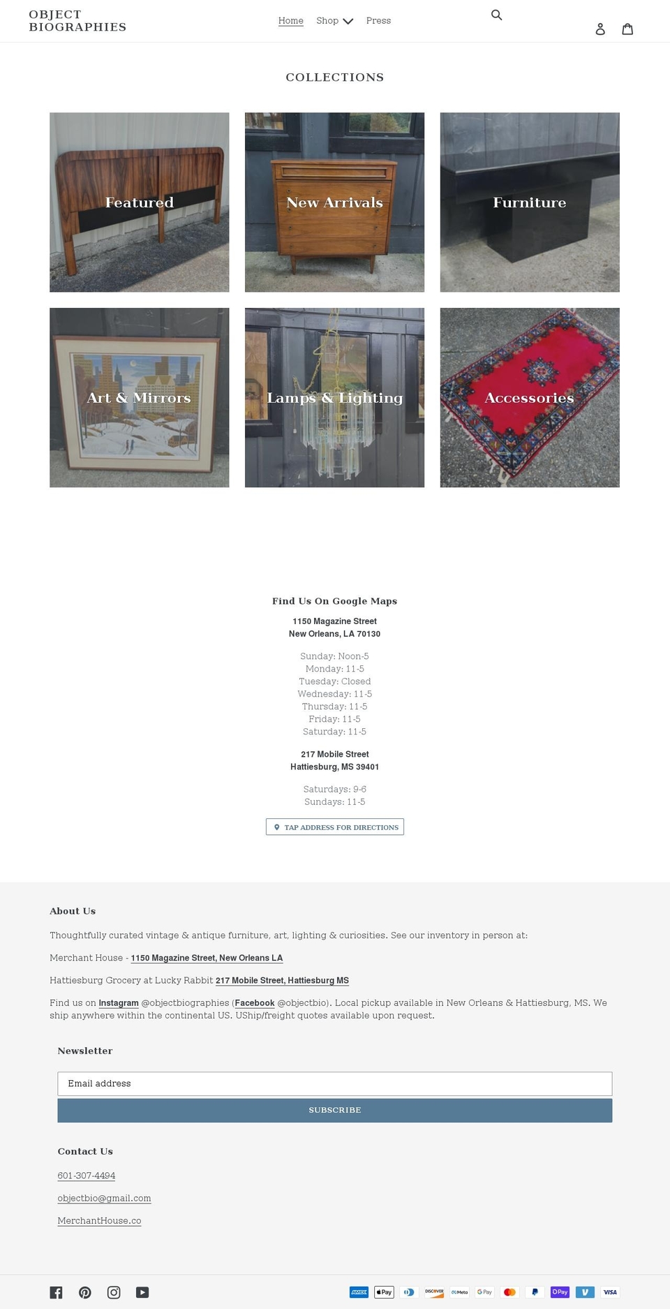 objectbio.net shopify website screenshot