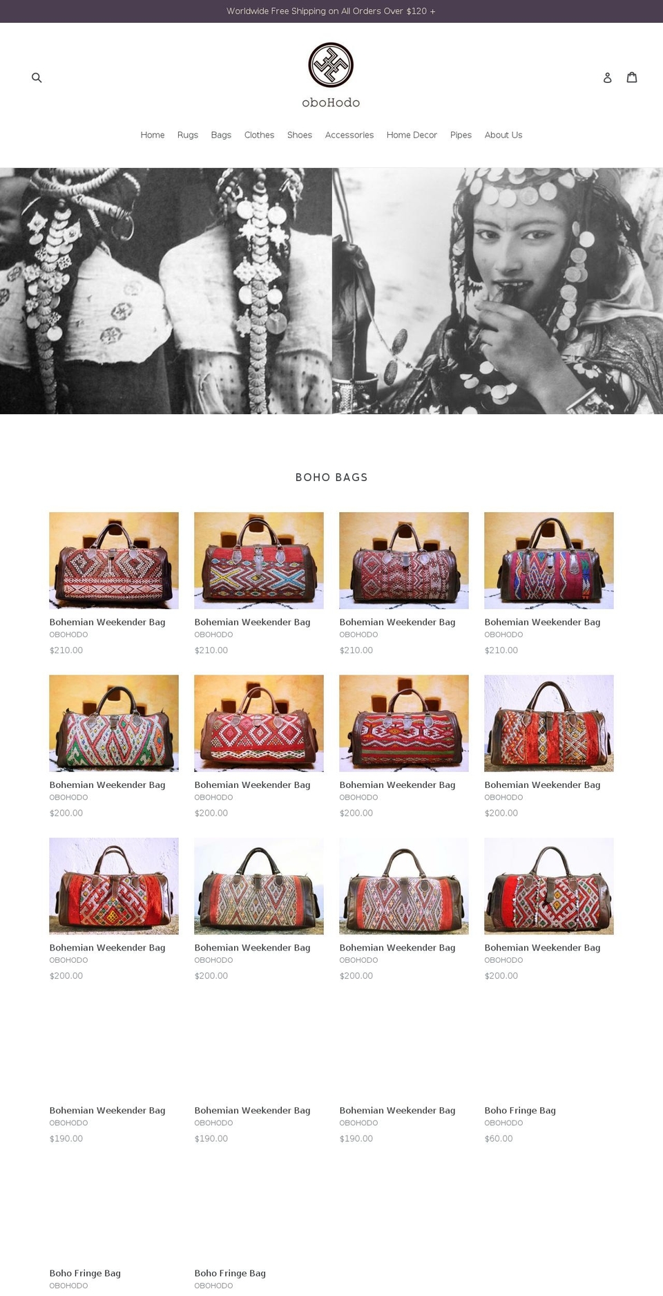 obohodo.com — Shopify storefront screenshot