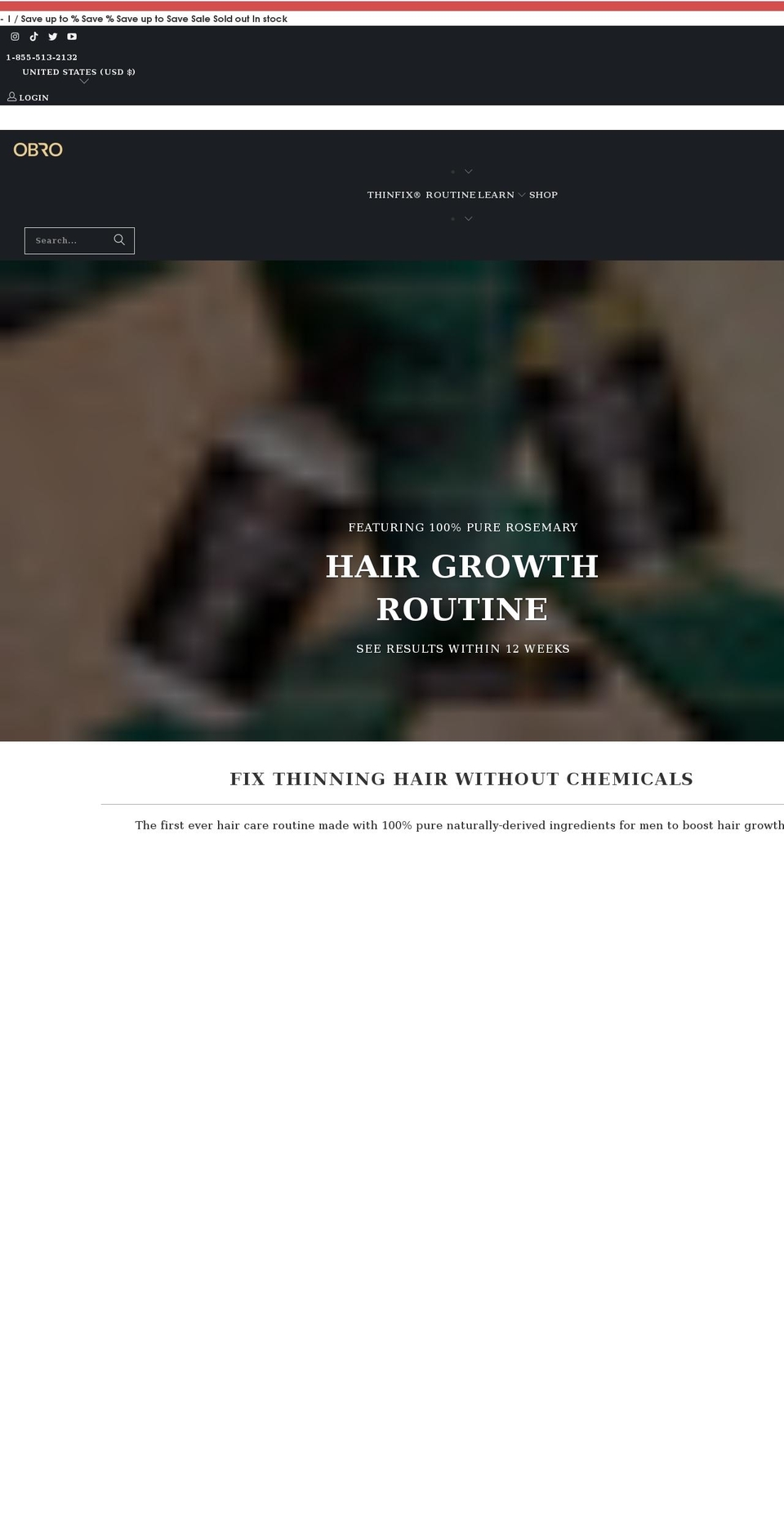 Nav update Shopify theme site example obrolabs.com
