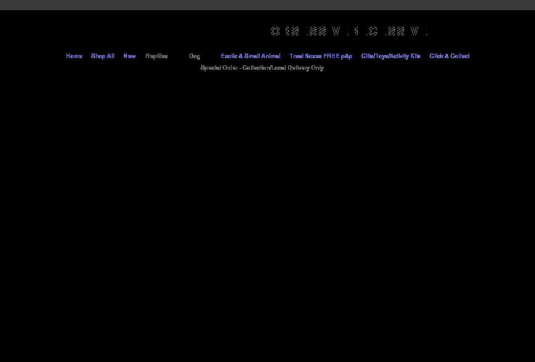 obsessiverecessive.com shopify website screenshot