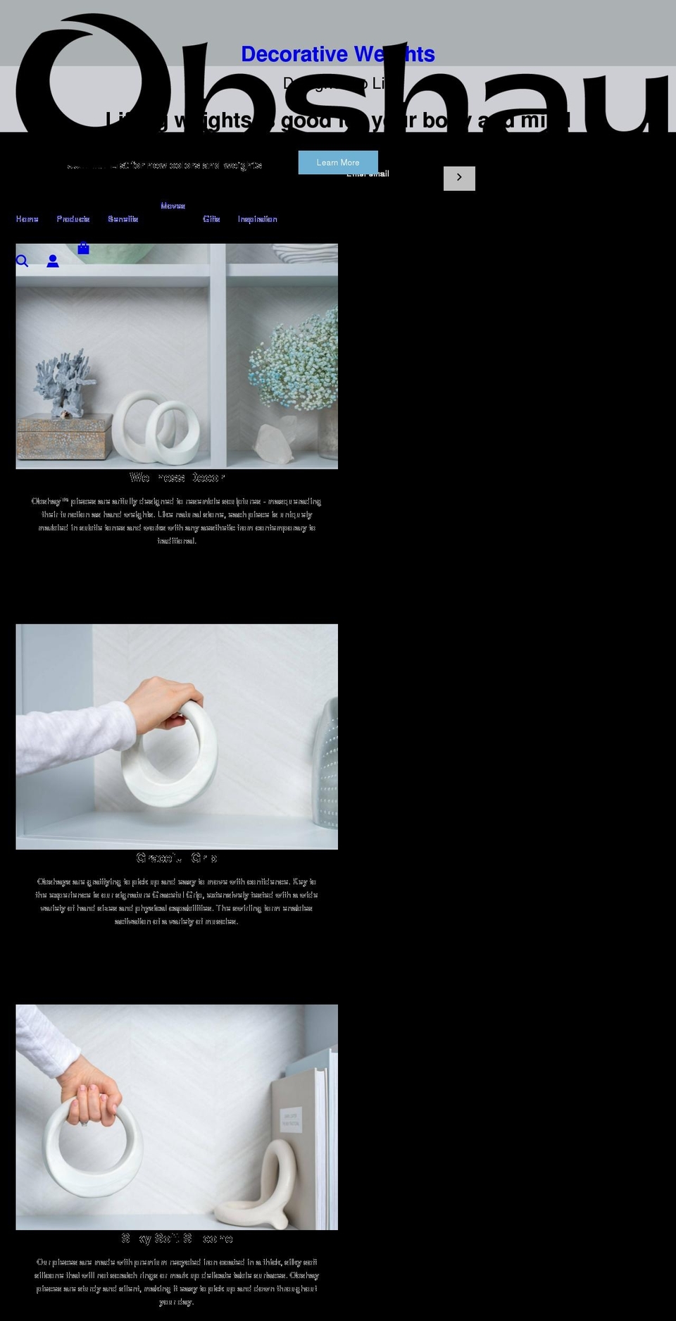 obshay.com shopify website screenshot