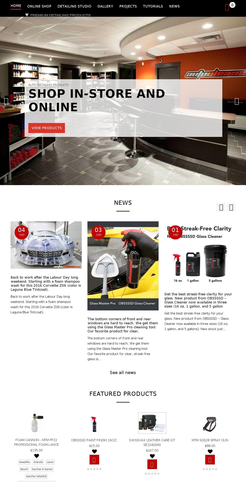 obssssdauto.org shopify website screenshot