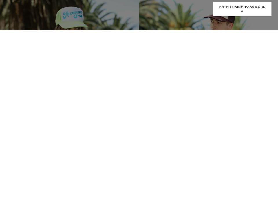 obvsbrand.com — Shopify storefront screenshot