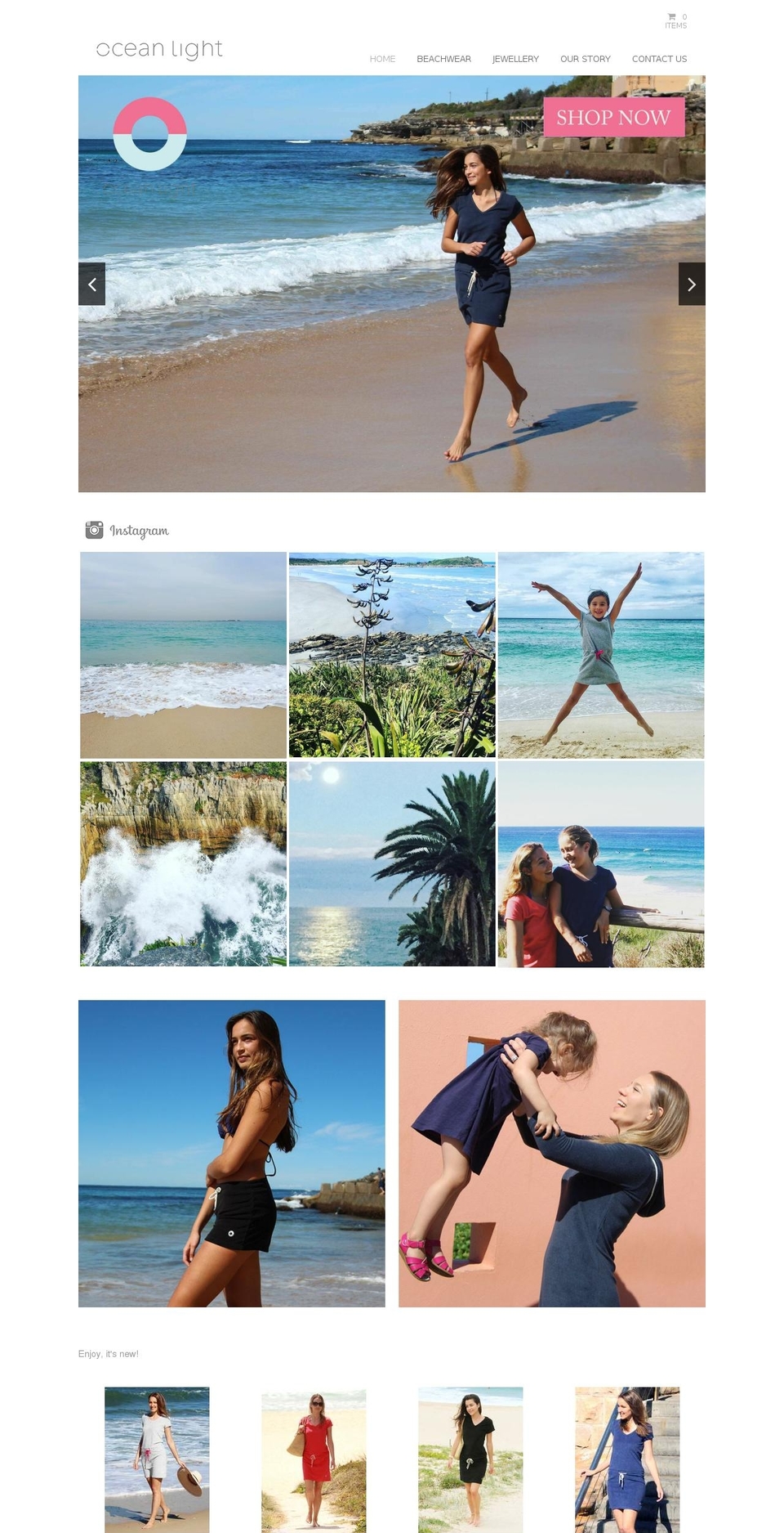 Limitless OCEAN LIGHT BETA Shopify theme site example ocean-light.com.au