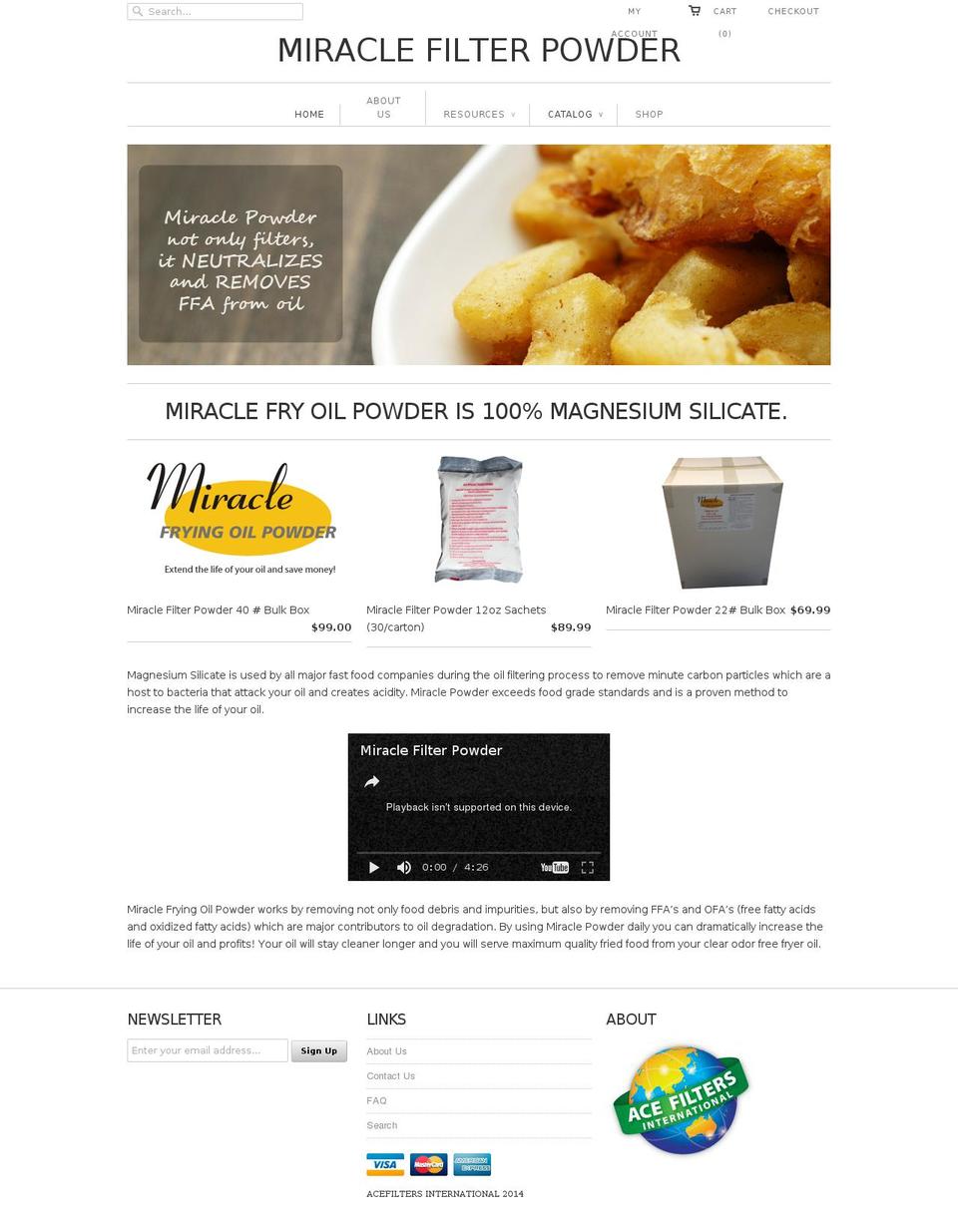 oceanwaveproducts.com shopify website screenshot
