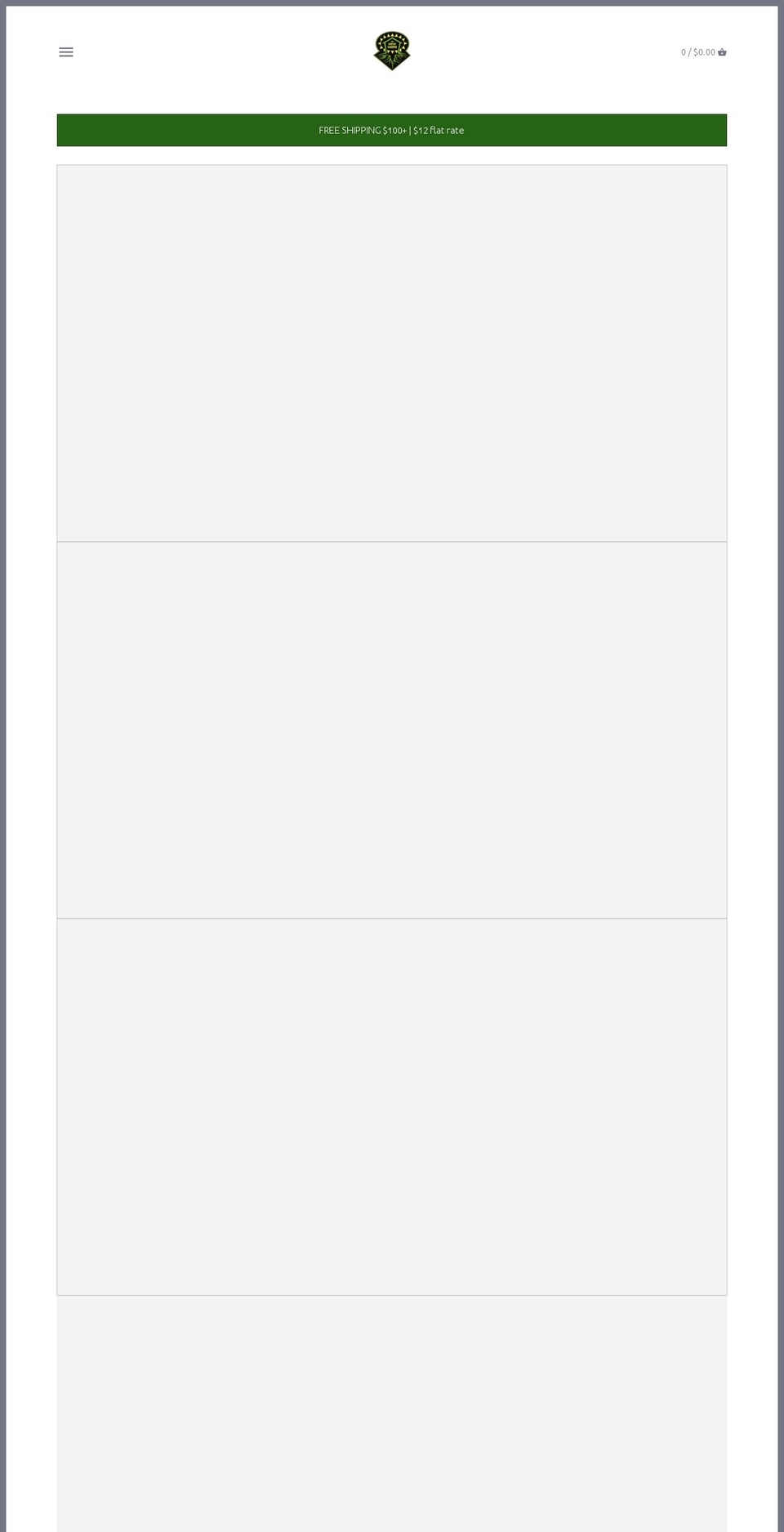 ocgfam.com — Shopify storefront screenshot