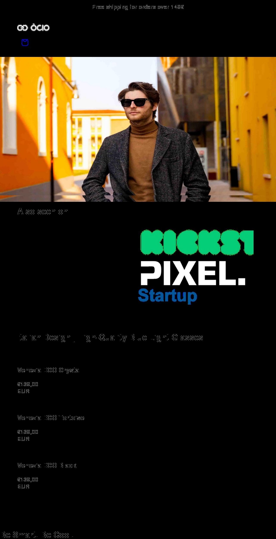 ocioeyewear.com shopify website screenshot