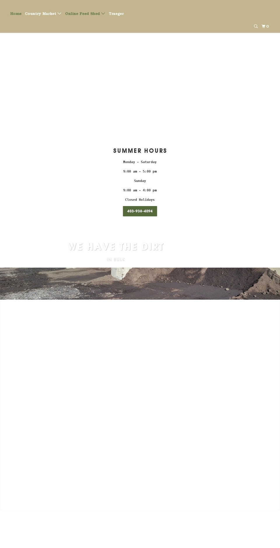 oclgc.com shopify website screenshot