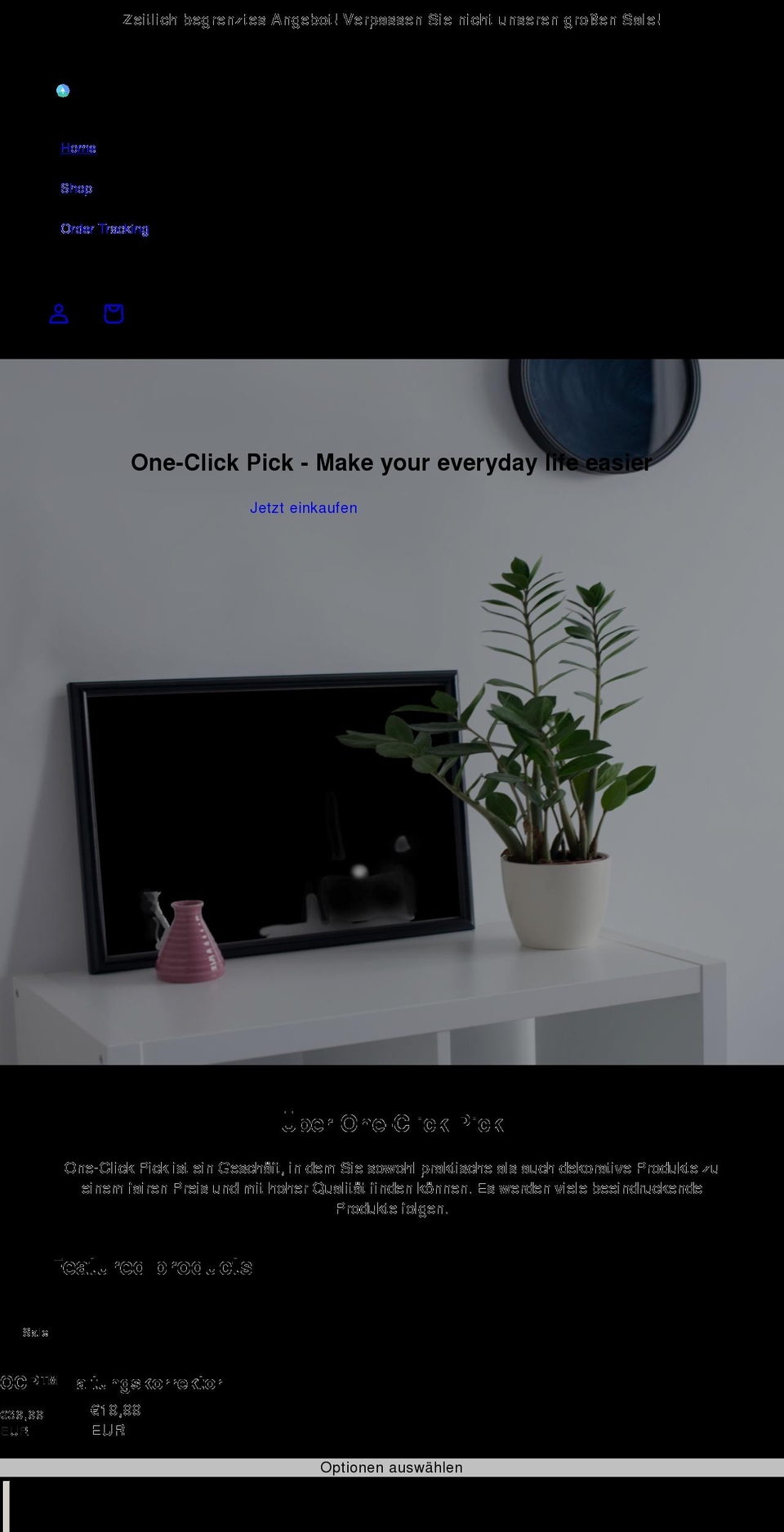 ocpick.com shopify website screenshot