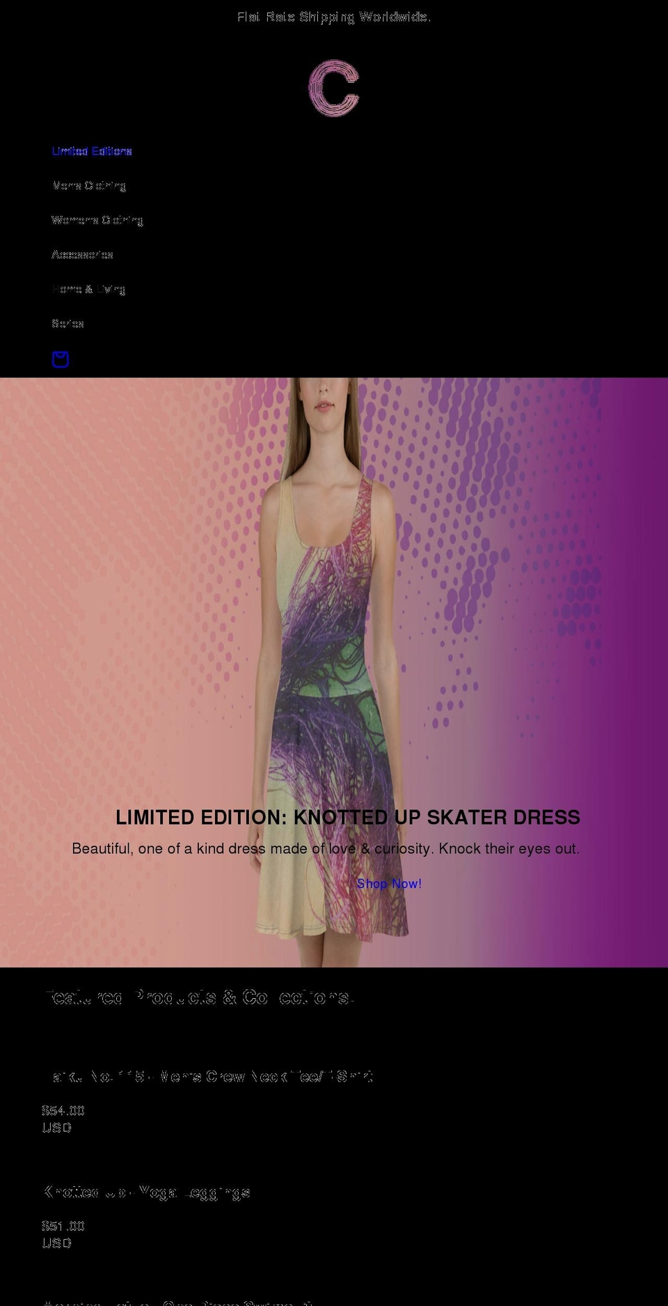 oddcuriosity.com shopify website screenshot
