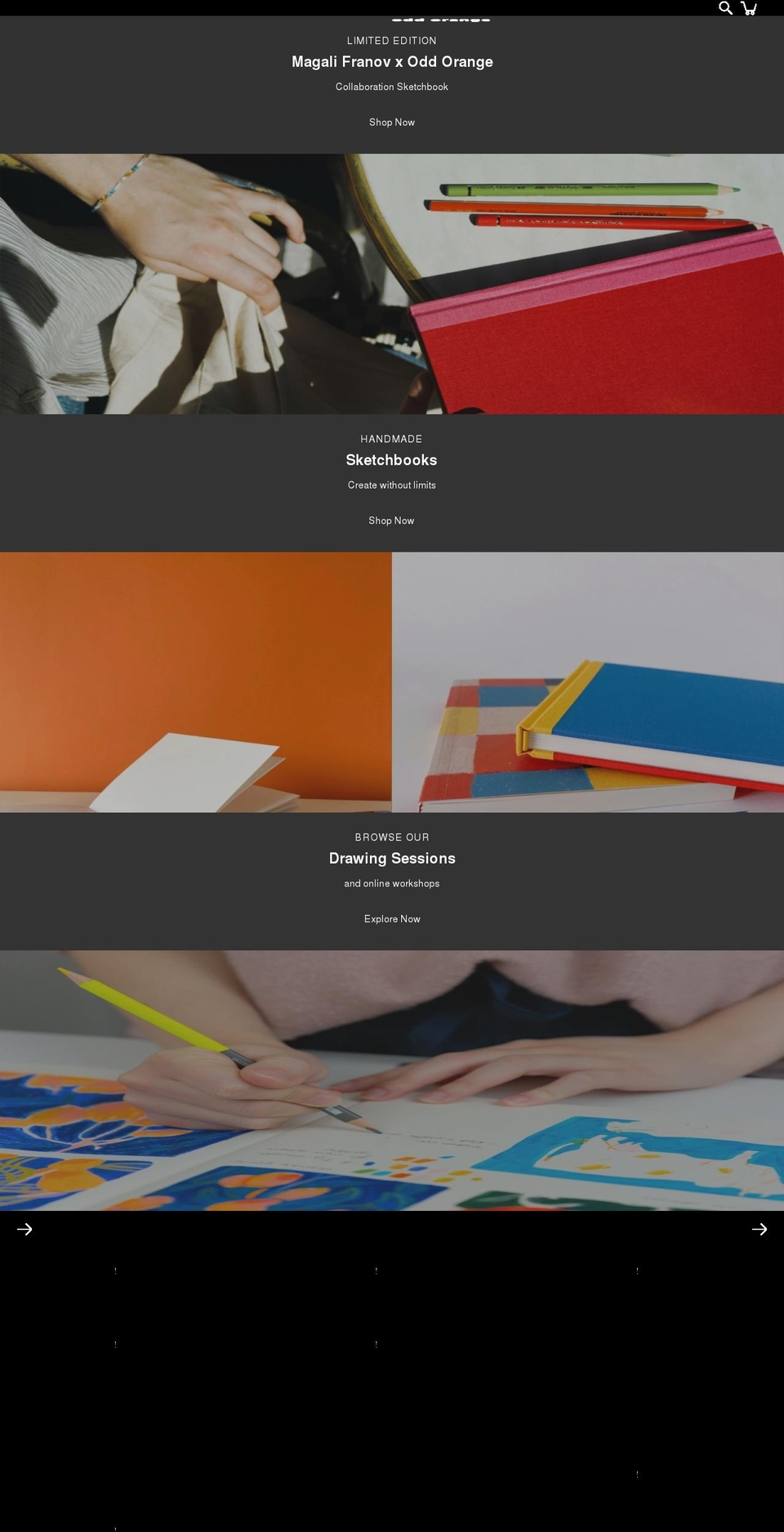 oddorange.co.uk shopify website screenshot