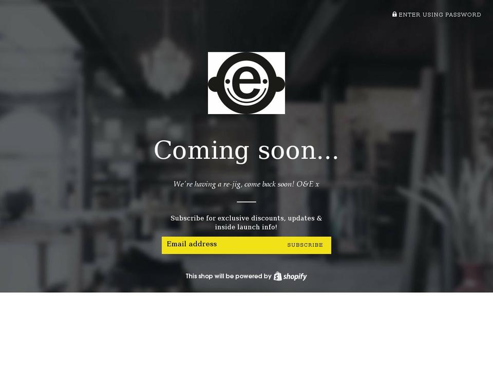 oddsandems.co.uk shopify website screenshot