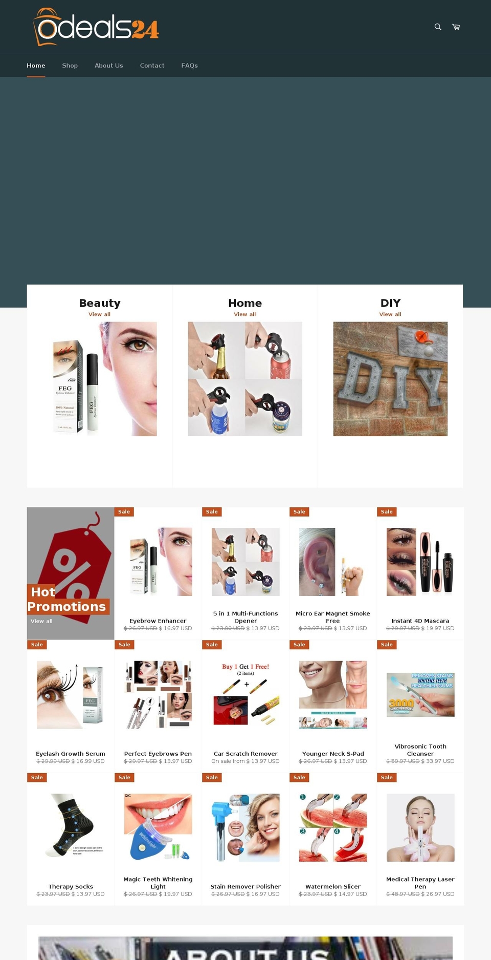 odeals24.com — Shopify storefront screenshot