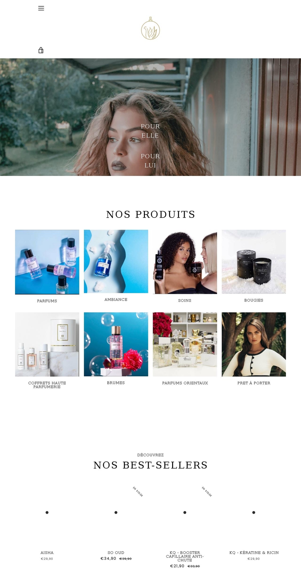 odelicieuse.com shopify website screenshot