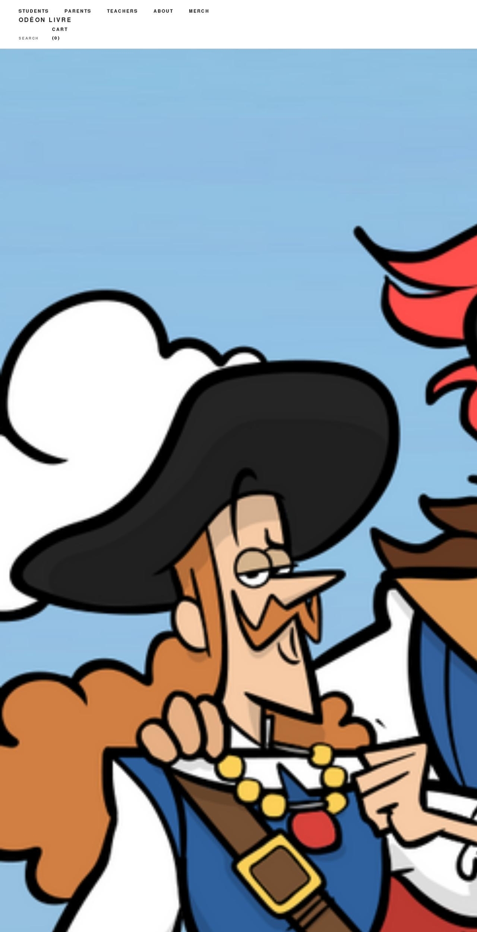 odeonlivre.com shopify website screenshot